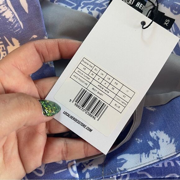 NWT Local Heroes Dolls riot mini skirt Sz XS - Picture 7 of 9